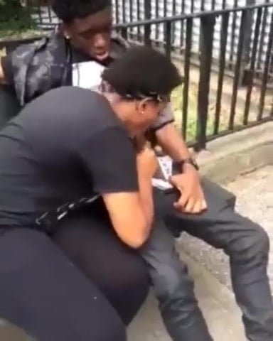 Thot giving head in the park